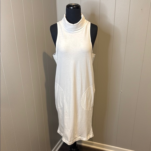 Akemi + Kin Anthropologie Women’s Small White Sleeveless Midi Dress - Picture 1 of 5